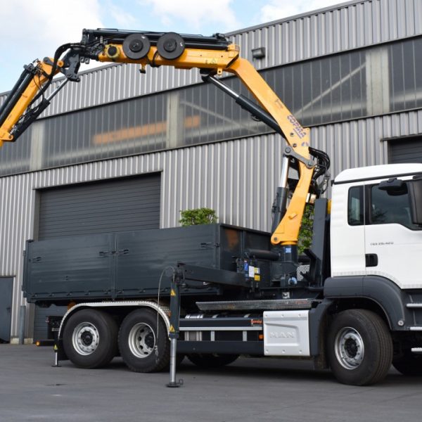 GRUE SUR CAMION L'hydraulique dans le levage et la manutention